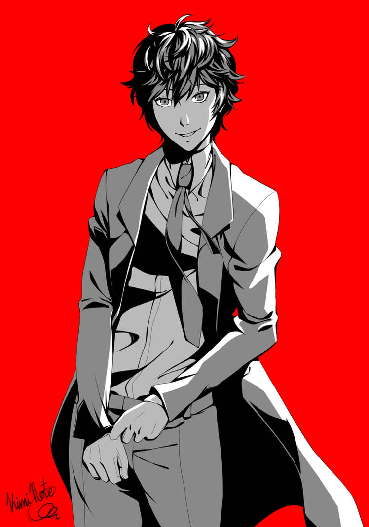 Persona 5 - Akira Kurusu (Suit) by Kimi-Note on DeviantArt