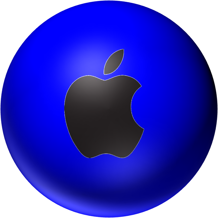 blue apple orb