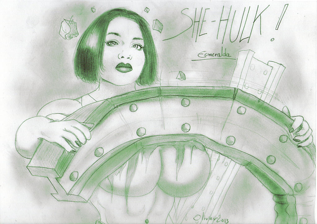 Superpowerful SHE HULK !