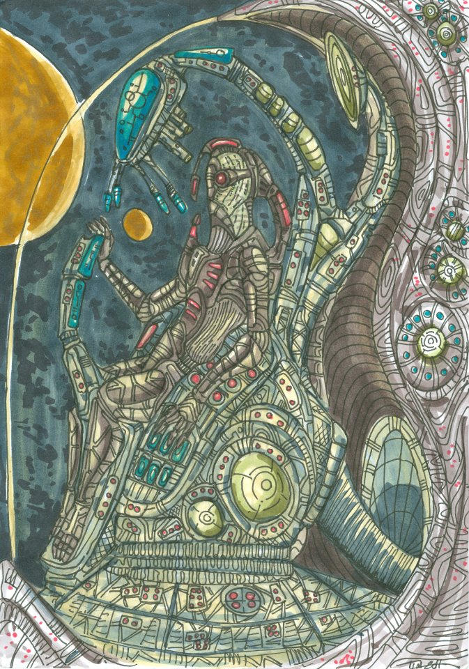 Alien pilot ,extraterrestrial life forms by trex79 on DeviantArt