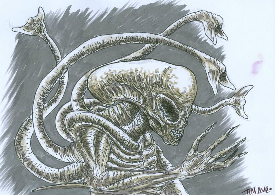 prometheus final stage of mutation by t-rex79 on DeviantArt