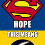 Meme: Superman shield and Sentry shield