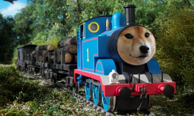 Doge Train, very steam, much choo.