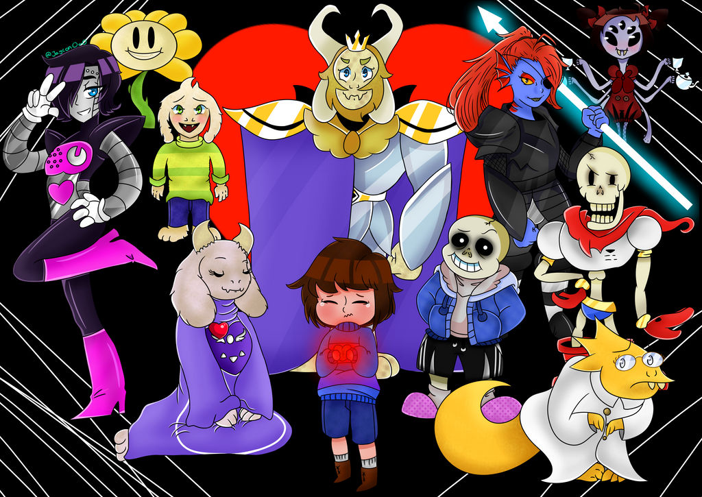 Undertale Slideshow Undertale Poster by JayconOWO on DeviantArt