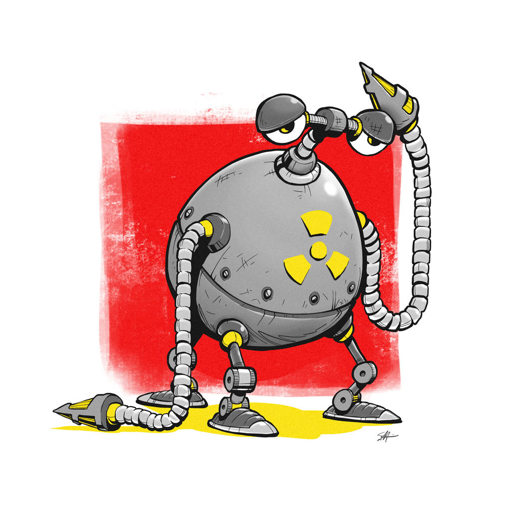 Nuclear Robot Example Nuclear Reactor Robot by shanehunt on DeviantArt