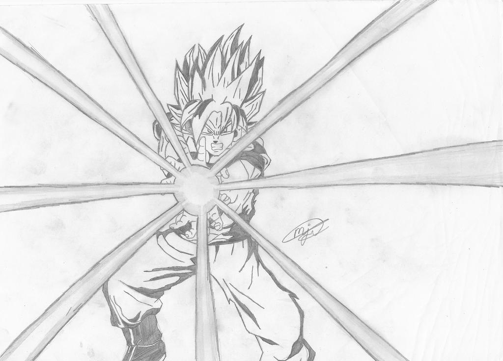 How to Draw Goku Super Saiyan from Dragon Ball Z (Dragon Ball Z