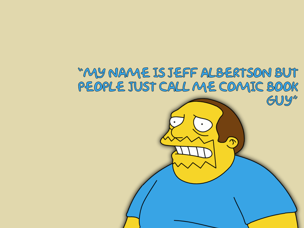 Comic Book Guy