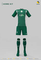 Raja Club Athletic(RCA), Adidas Football Kit 2014