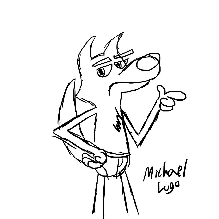 Wilson the Wolf in his Underwear by RadSteefProductions on DeviantArt