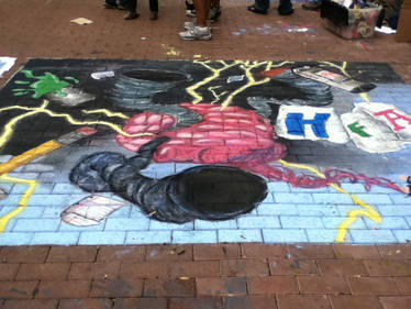 Chalk It Up-Pre-AP Art's Piece