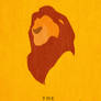 The Lion King - minimalist poster