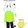 Asriel Dreemurr and Flowey ||Ref?Concept art?Eh||