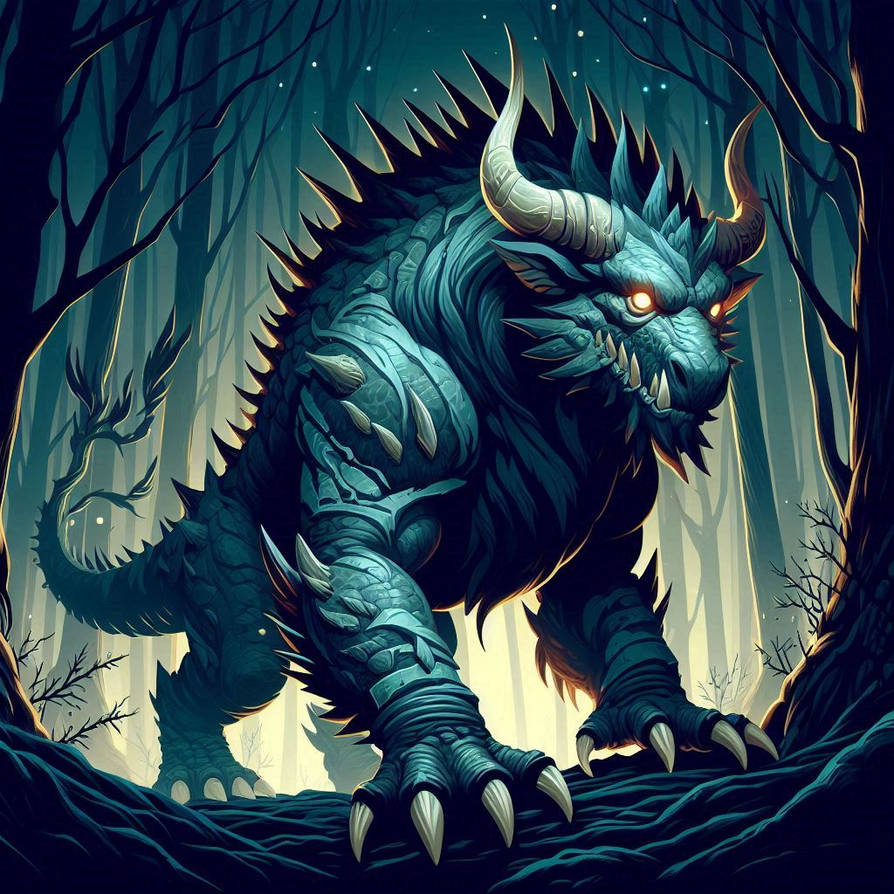 Hodag Vector Hodag by vorosakan on DeviantArt