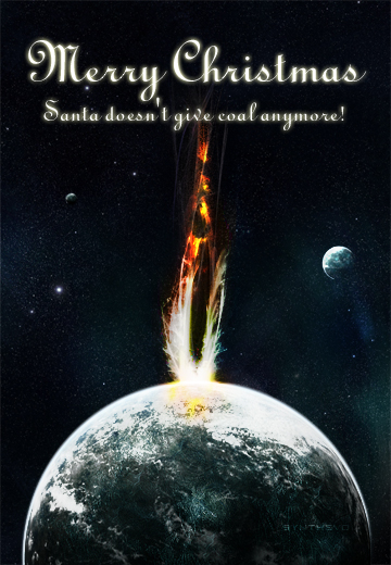 Card - No More Coal by Soleil5150
