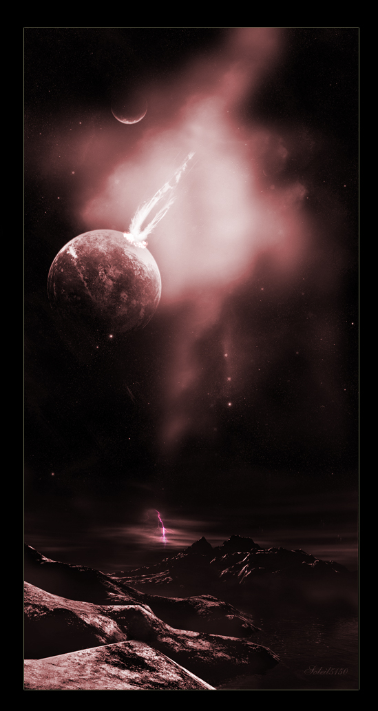 Galactic Collision by Soleil5150