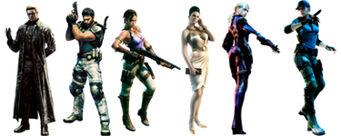 Resident Evil 5 Characters