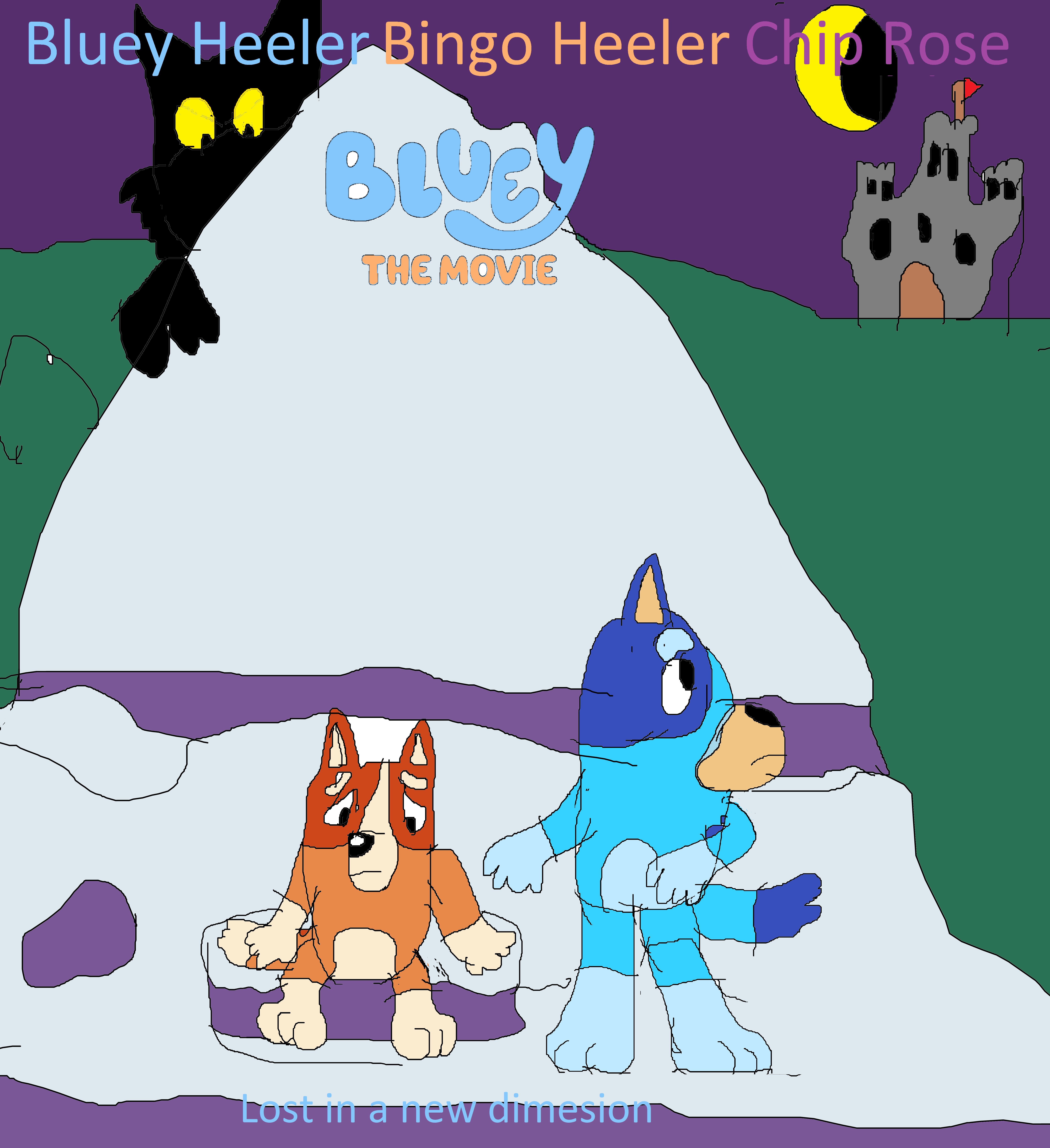 Bluey the movie poster 2 by Willtheraven1 on DeviantArt