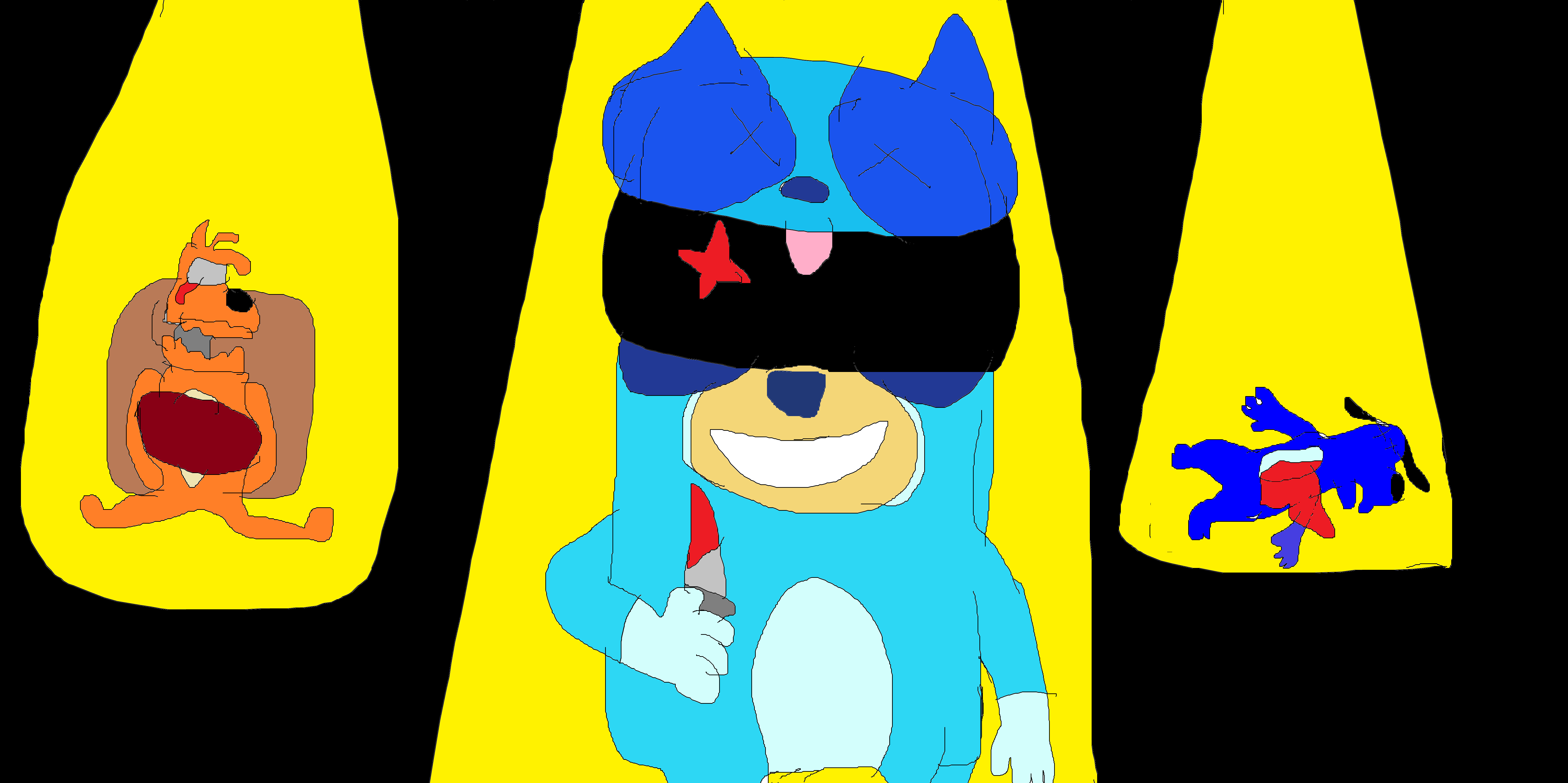 Bluey Guilty Bluey's revenge by Willtheraven1 on DeviantArt
