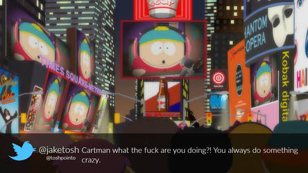 Me Tweeting Cartman.