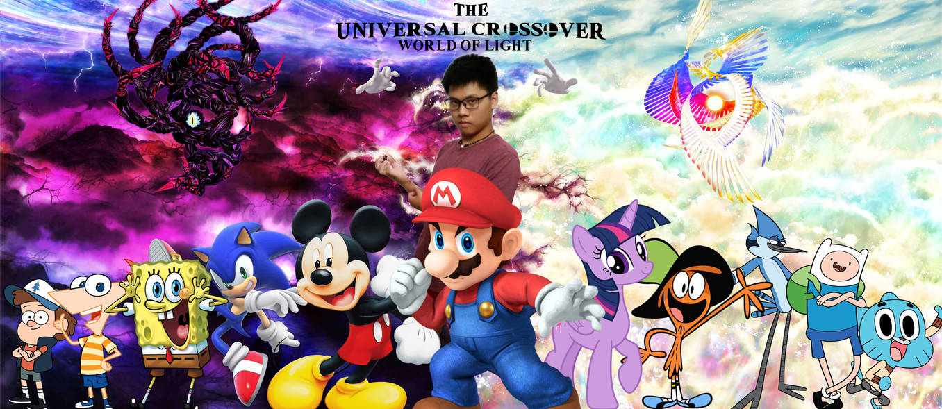 The Universal Crossover World Of Light Poster By Awesomefan60 On Deviantart The Universal Crossover World Of Light Poster By Awesomefan60 On Deviantart