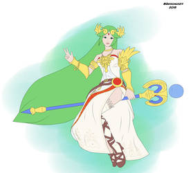 Palutena (flat colors)