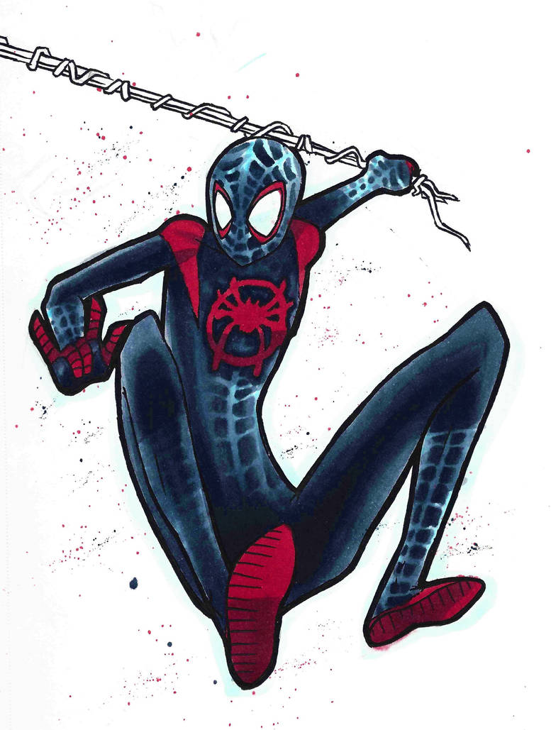 Spider man Miles Morales Fanart By Charlemagne DA On DeviantArt spider-man-miles-morales-fanart-by-charlemagne-da-on-deviantart