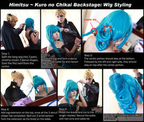 Himitsu Backstage: Wig Styling