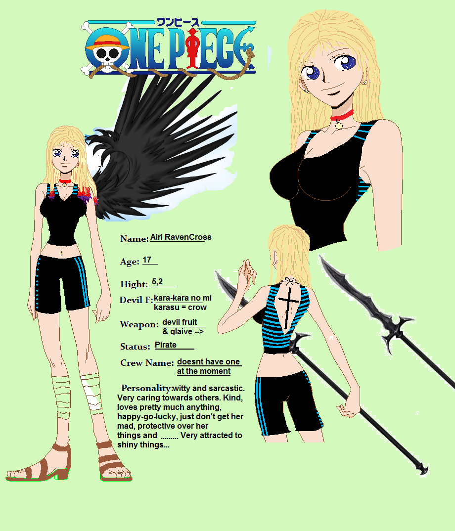 My One Piece Oc By Jazzyisjazzyness On Deviantart My One Piece Oc By Jazzyisjazzyness On Deviantart