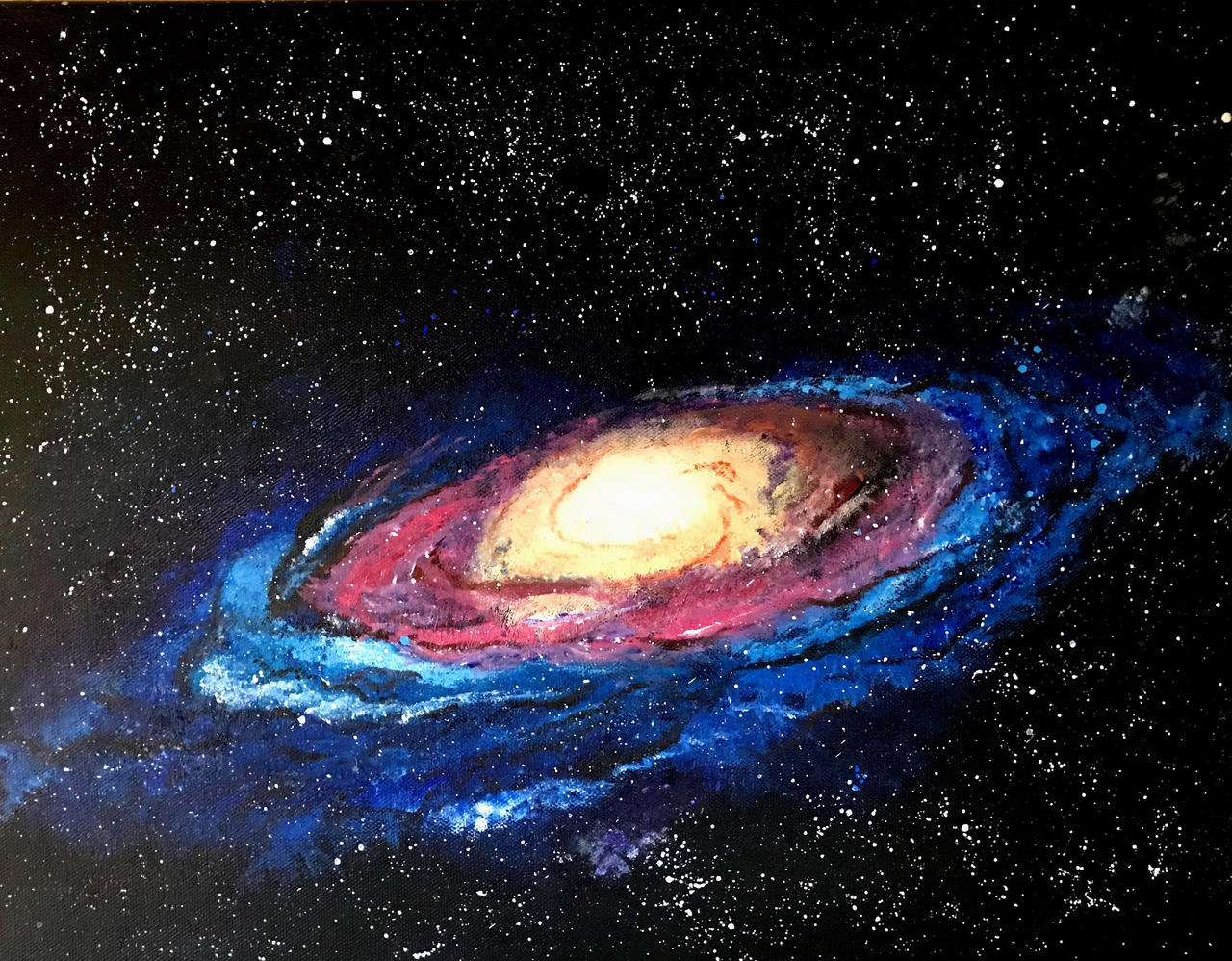 Andromeda Galaxy by AllTheLittleDemons on DeviantArt