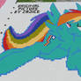 Minecraft Rainbow Dash