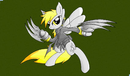 Minecraft Derpy Hooves Ninja (bright)