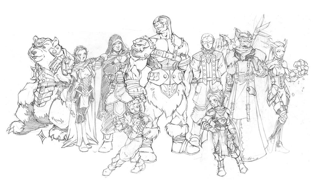 CR Vox Machina by hybridav