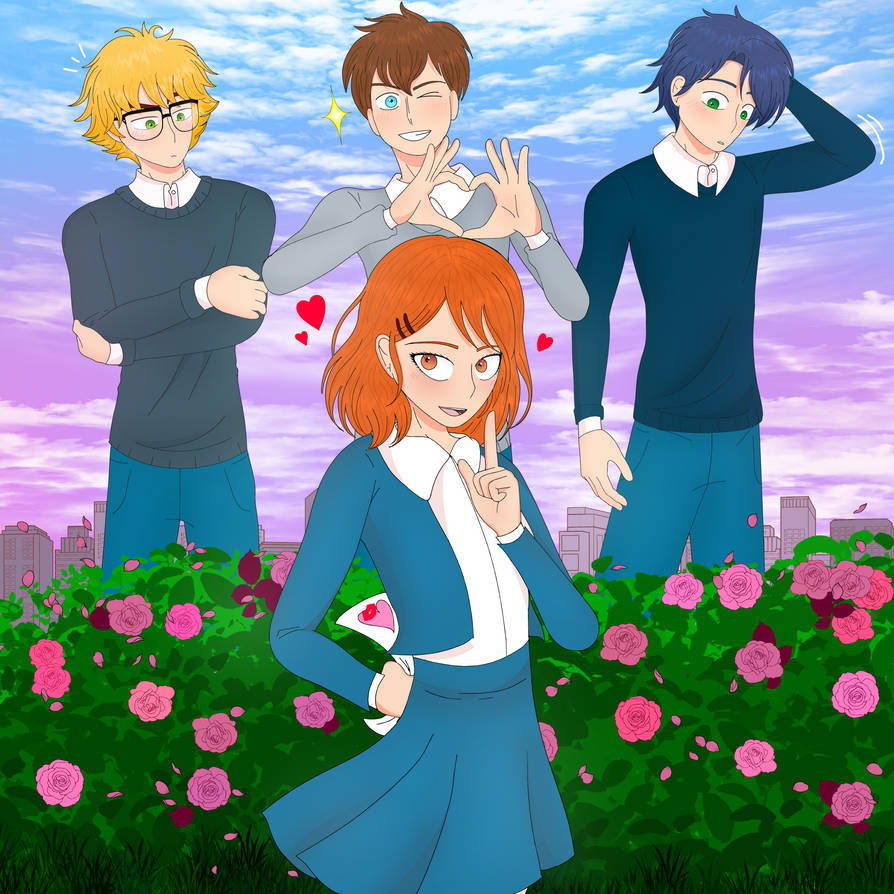 The kiss bet fanart (may 2022) by KittenEevee on DeviantArt