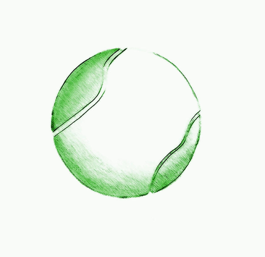 Tennis Ball by LittleEt on DeviantArt