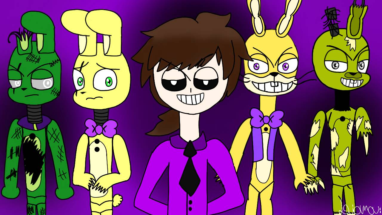 NOVO FINAL: GLAMROCK BONNIE É MORTO PELO MONTY !! - FIVE NIGHTS AT