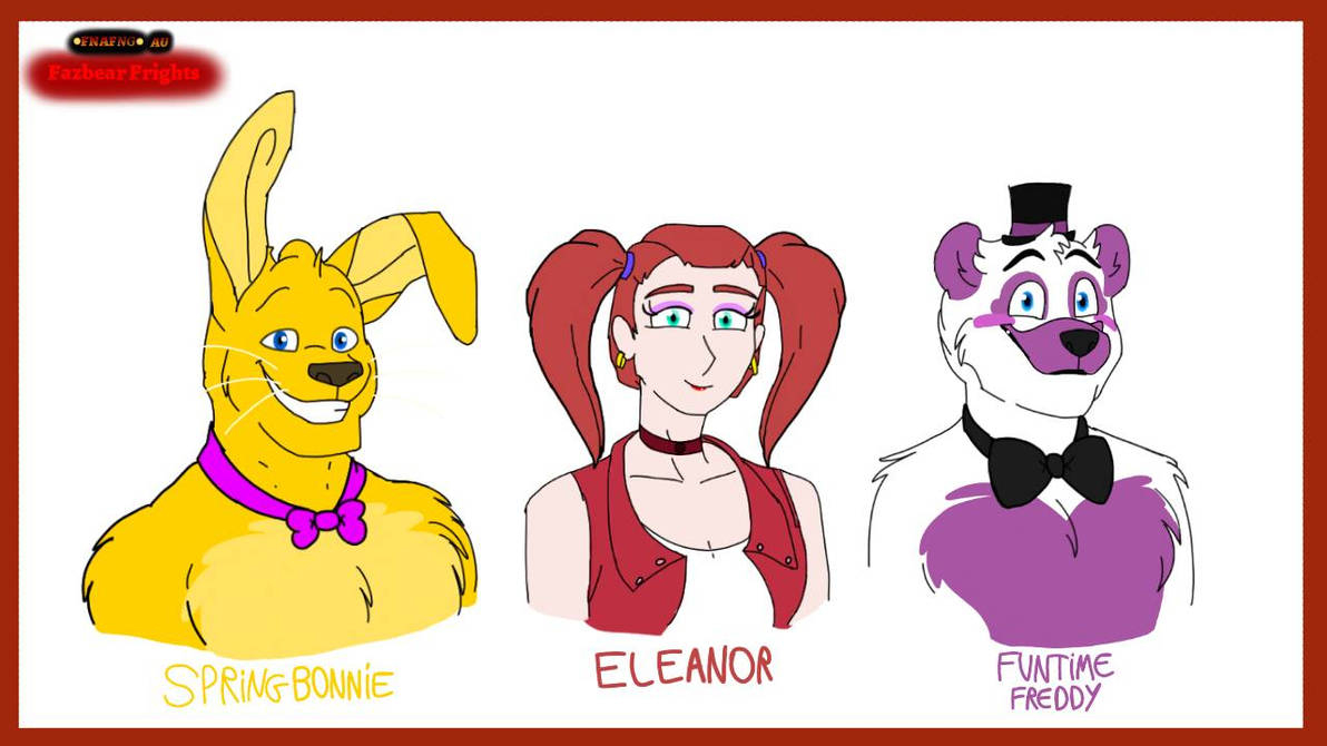 FNAFNG AU Fazbear Frights Main Characters by DW1593 on DeviantArt