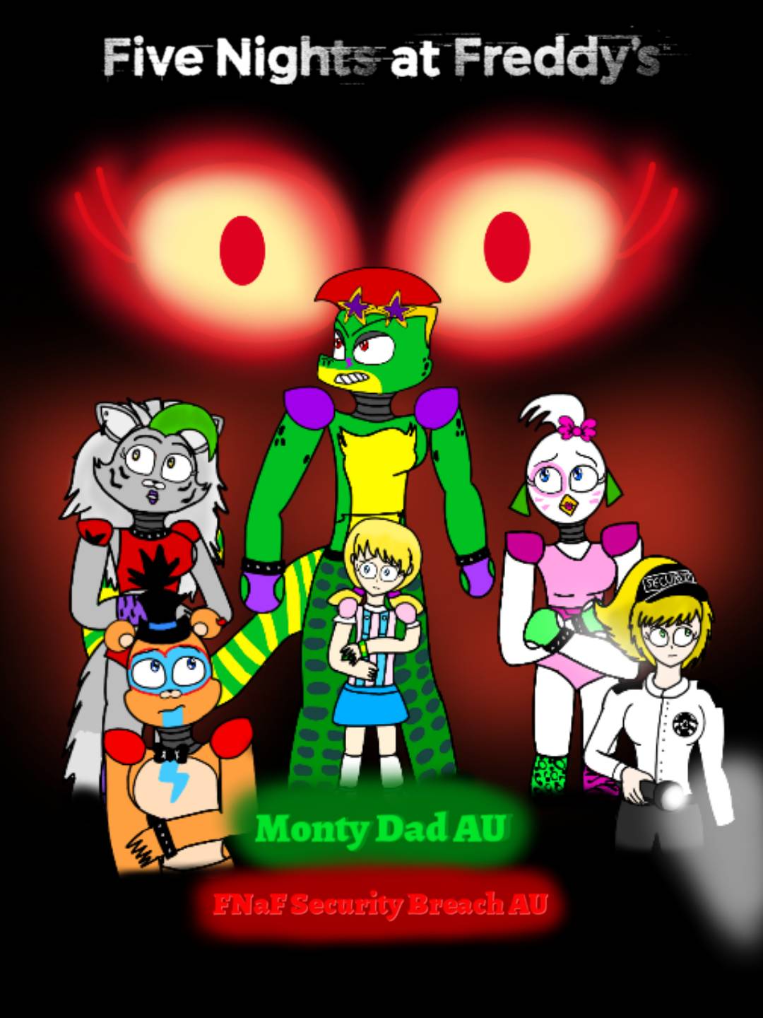 Fnaf Sb Roxy Poster by officiallydumbb on DeviantArt