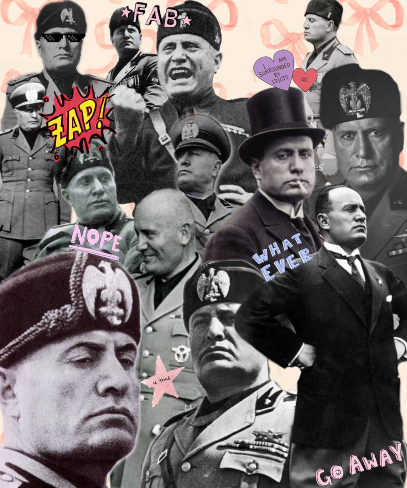 Benito Mussolini edit by Goebbelsthegreat on DeviantArt