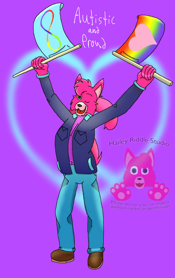 My autistic pride by HaileyRiddleStudio on DeviantArt