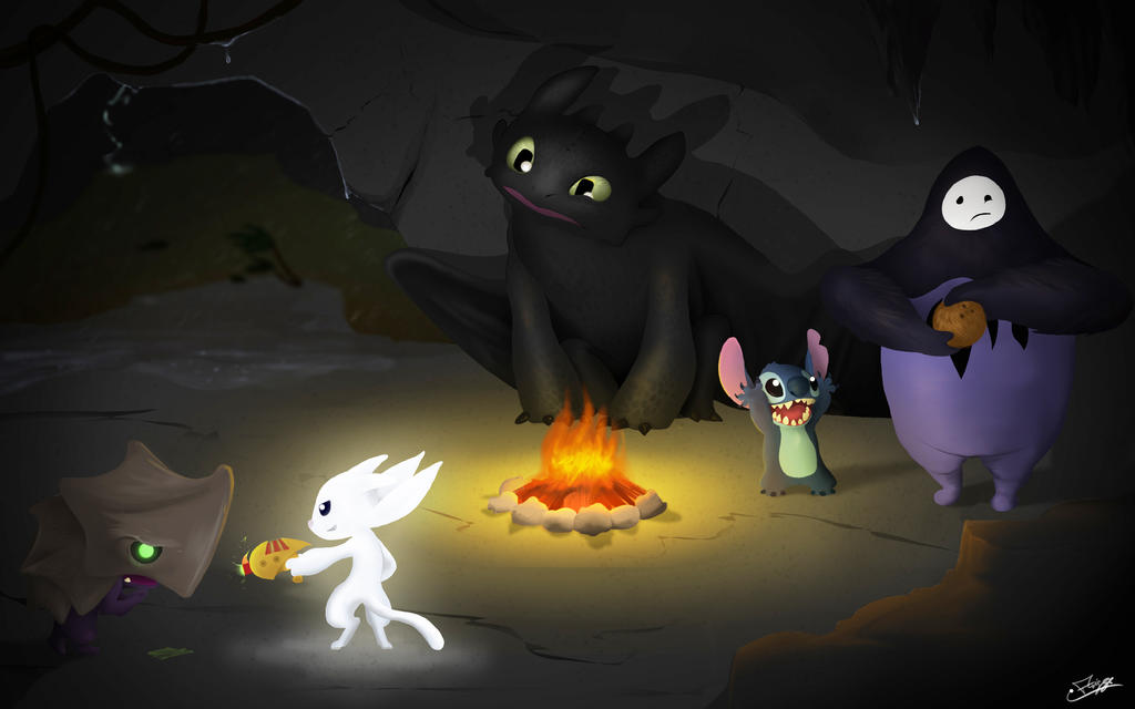 Ori Stitch And Toohless By Fcotriggs On DeviantArt ori-stitch-and-toohless-by-fcotriggs-on-deviantart