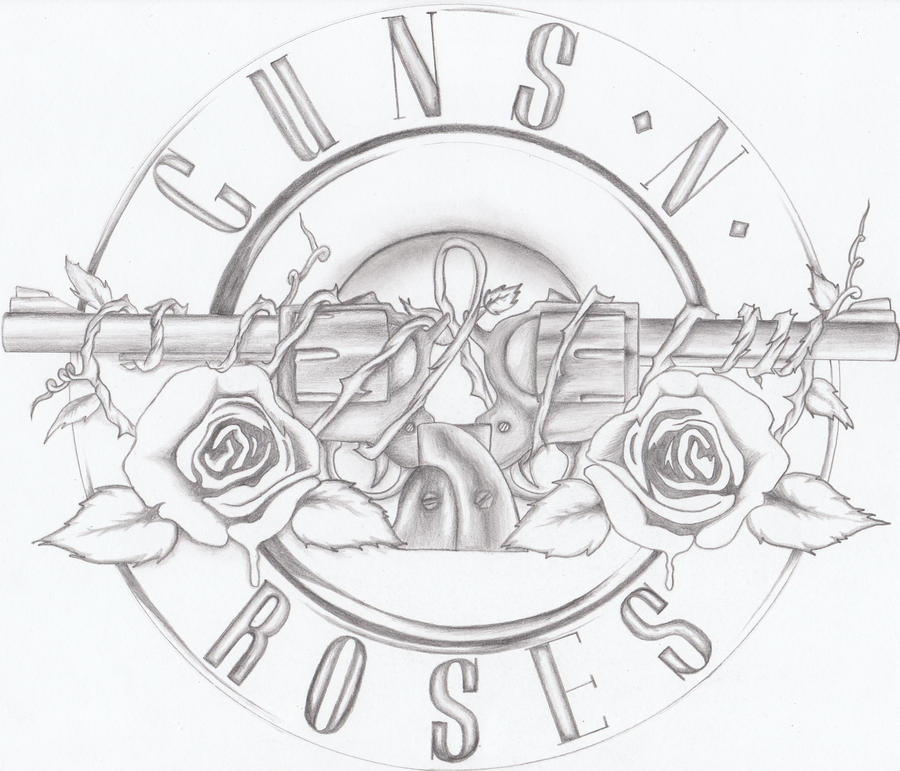 Tattoo Design Gun N Roses By On Deviantart Beb01d02
