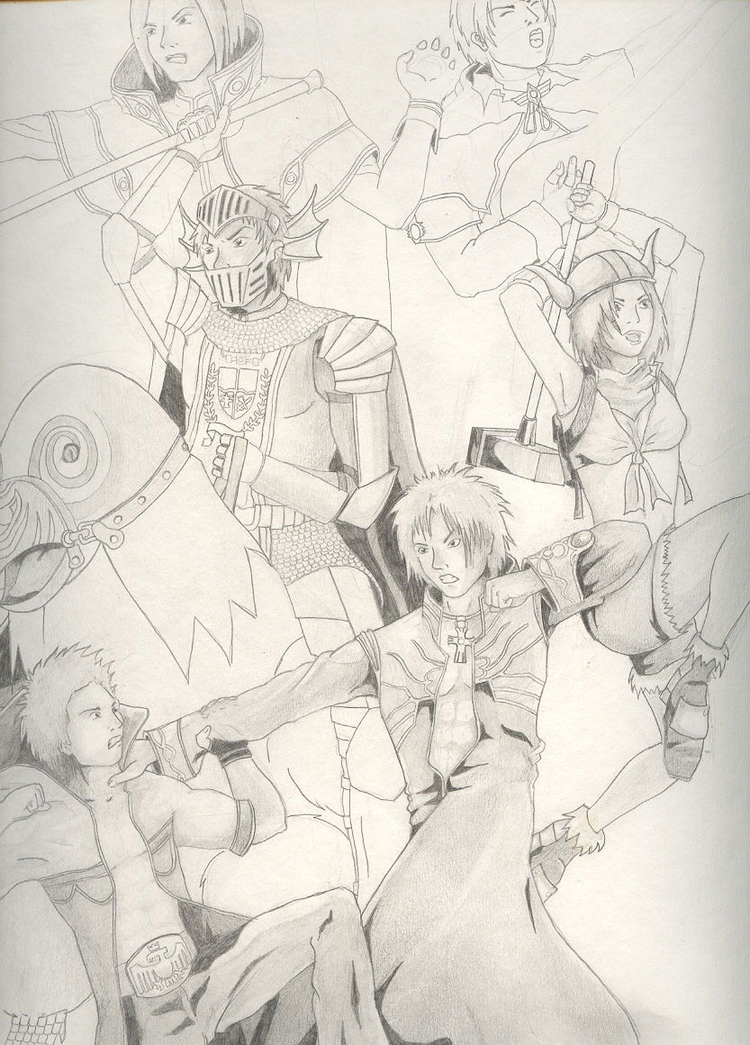 Ragnarok Battle by eialves on DeviantArt