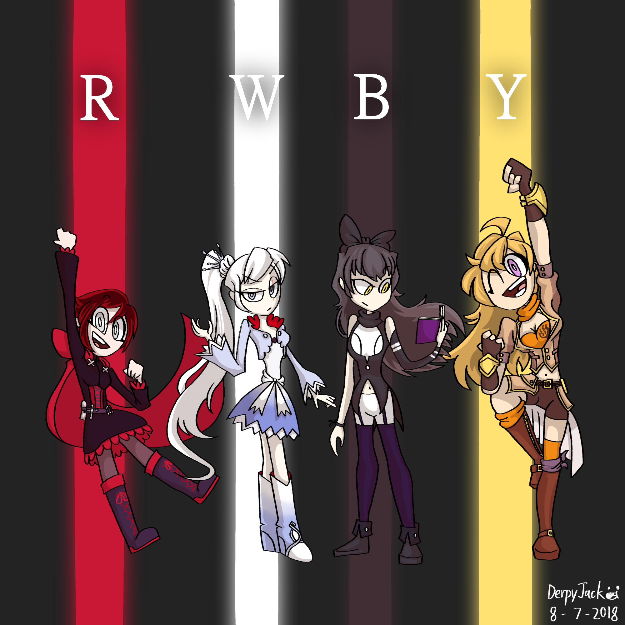 Team RWBY by kirbybaby64 on DeviantArt