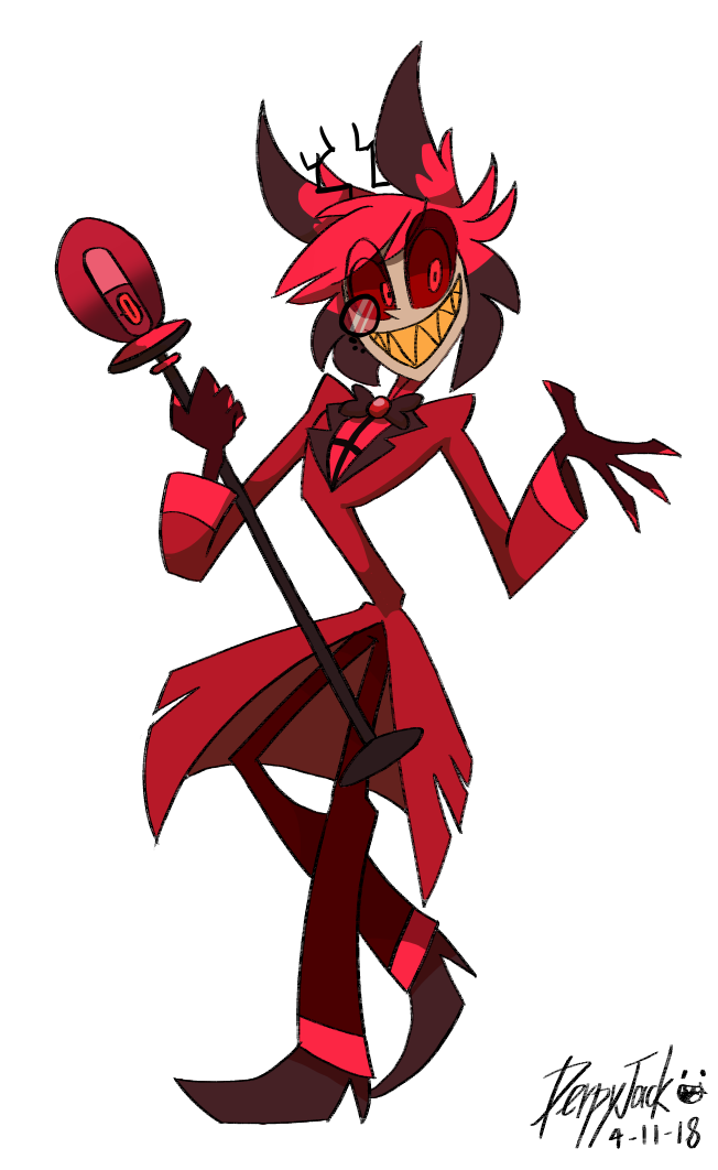 Hazbin Hotel Alastor by kirbybaby64 on DeviantArt
