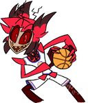 alastor hazbin nichols pimp strawberry