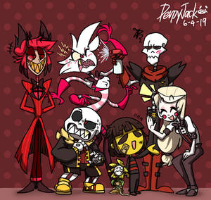 Hazbin Hotel x Underfell 2