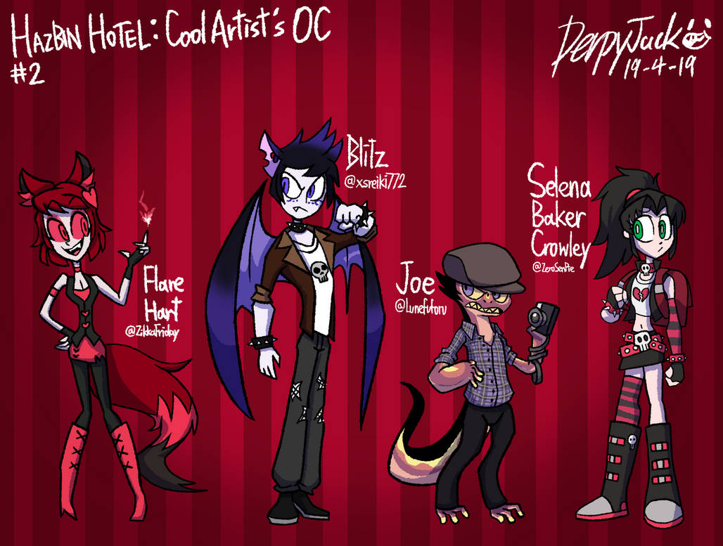 Hazbin Hotel Cool Artist OC 02 by kirbybaby64 on DeviantArt