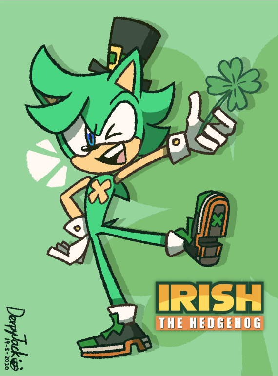 Irish The Hedgehog By Kirbybaby64 On DeviantArt irish-the-hedgehog-by-kirbybaby64-on-deviantart