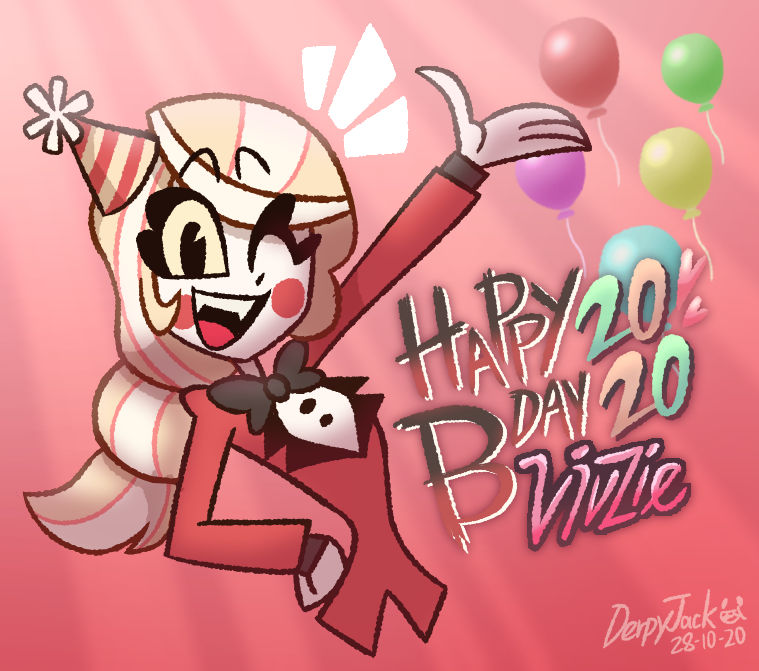 Happy Birthday Vivziepop 2020 by kirbybaby64 on DeviantArt