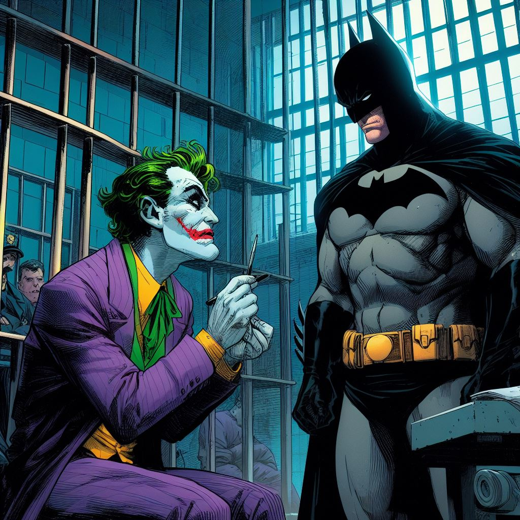 Batman and Joker by aibatman on DeviantArt